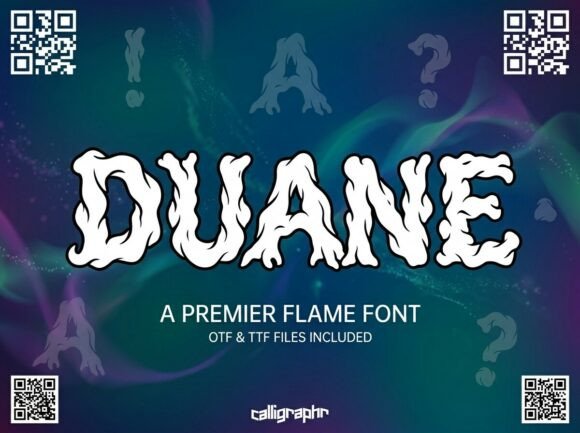 Duane Font - Preview 2