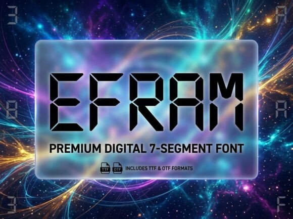 Efram Font - Preview 1