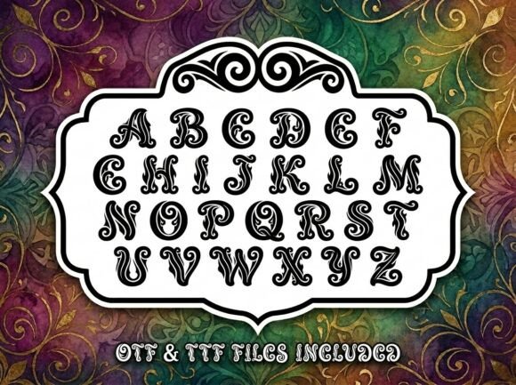 Eitne Font PNG with transparent background - Preview 1