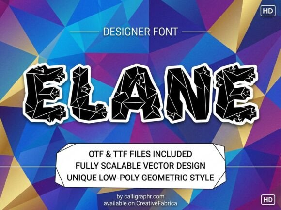 Elane Font - Preview 2