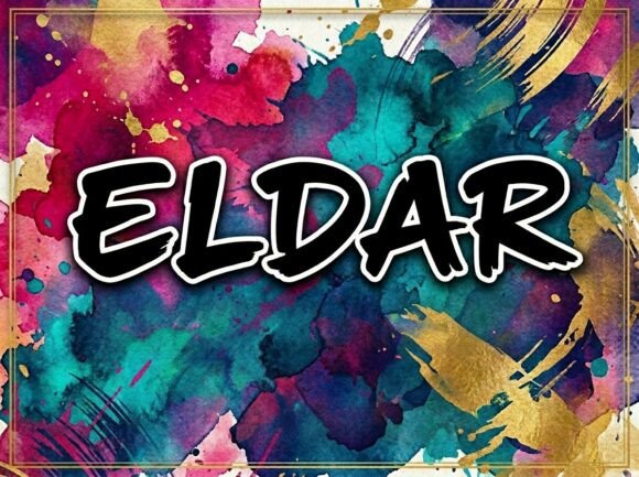 Eldar Font - Preview 1