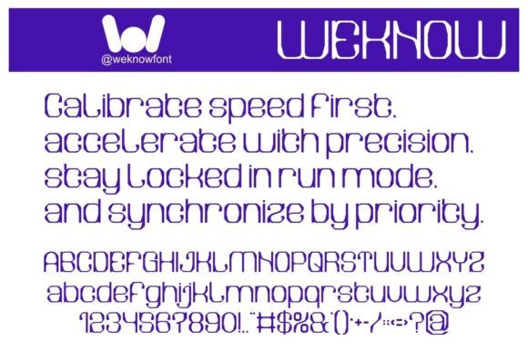 Electric Machine Font - Preview 1