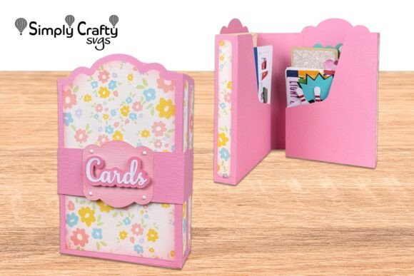 Folding Greeting Card Holder