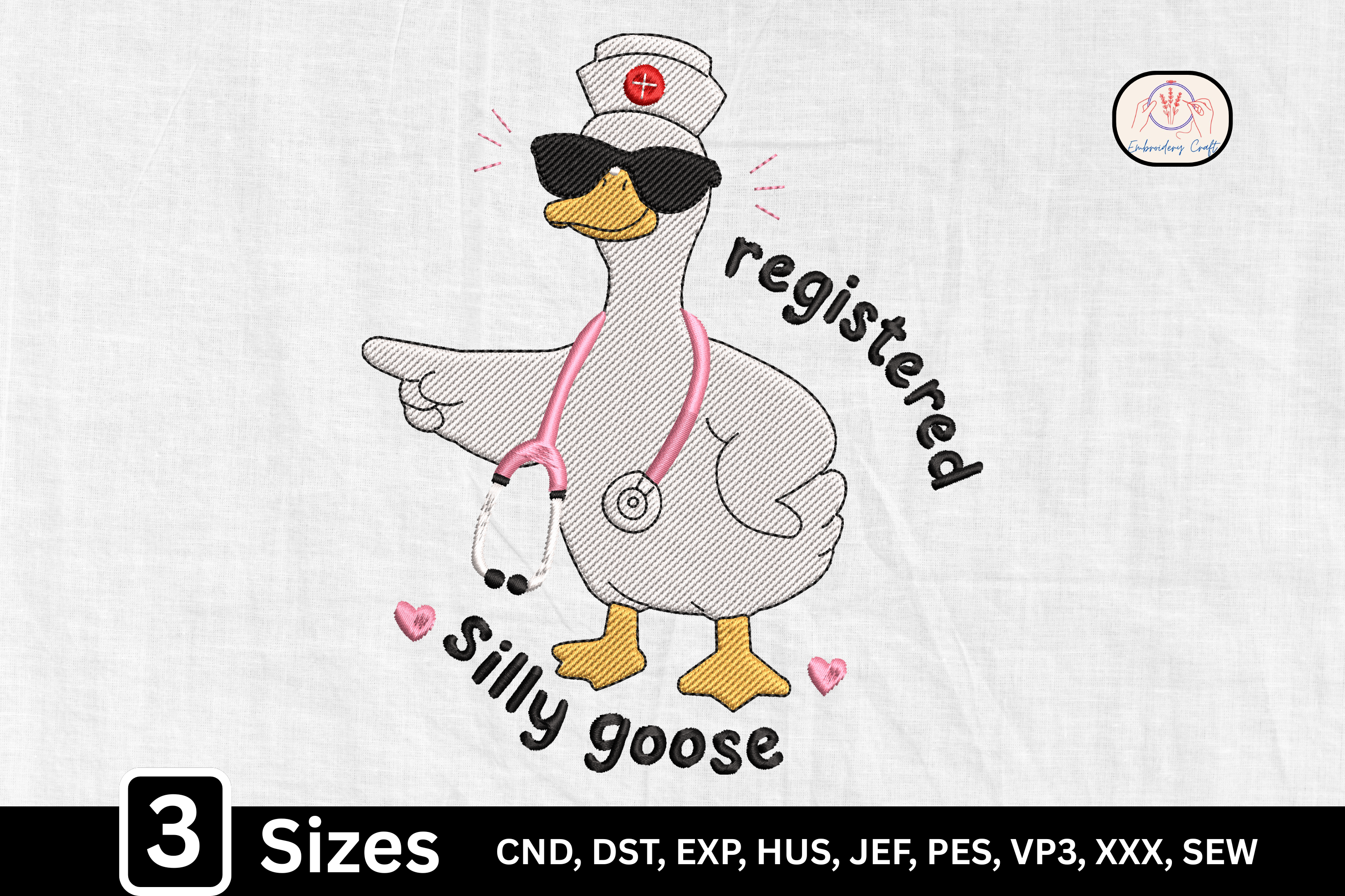 Funny Registered Silly Goose Nurse
