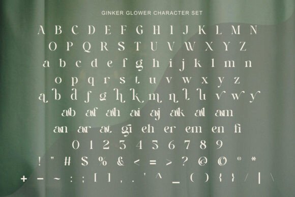 Ginker Glower Font - Preview 6