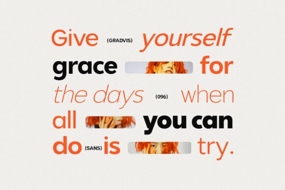 Gradvis Font - Preview 6