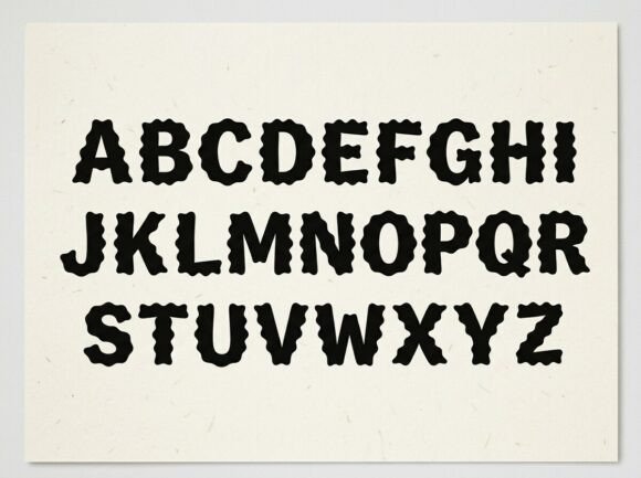 Gyrin Font - Preview 1
