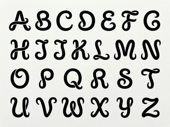 Halic Font PNG with transparent background - Preview 2