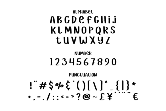Happy Birthday Font - Preview 3