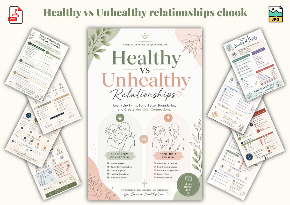 Healthy Vs Unhealthy Relationships Ebook