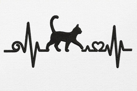 Walking Cat Rhythmic Pulse