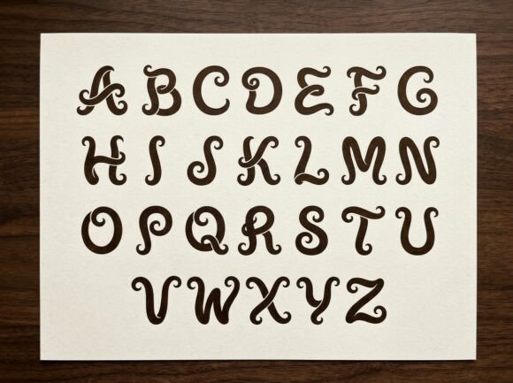 Hemer Font PNG with transparent background - Preview 1