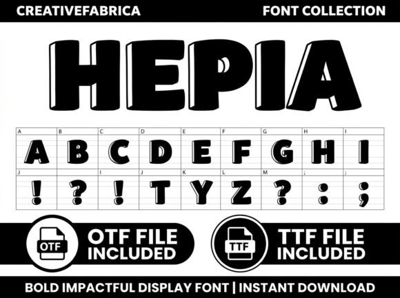 Hepia Font - Preview 3
