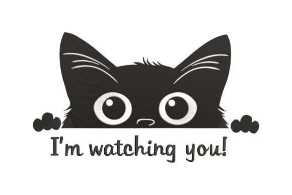 I'm Watching You Cat
