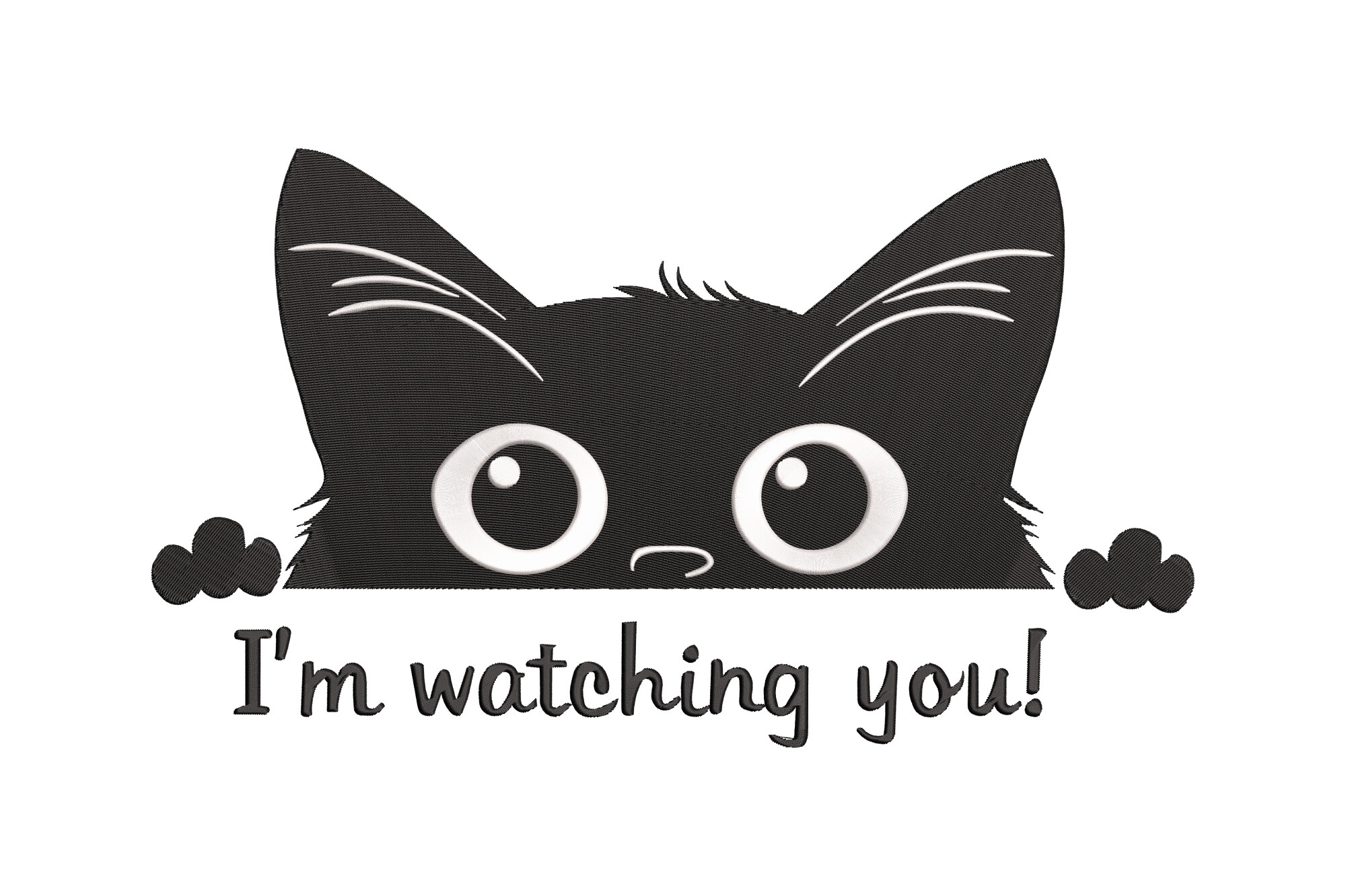 I'm Watching You Cat