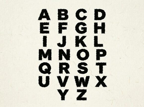Inope Font PNG with transparent background - Preview 2