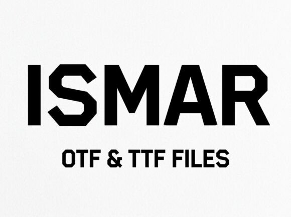 Ismar Font PNG with transparent background - Preview 3