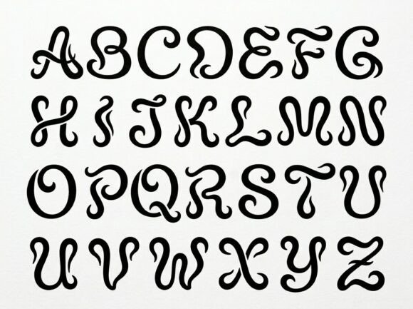 Isocr Font PNG with transparent background - Preview 2