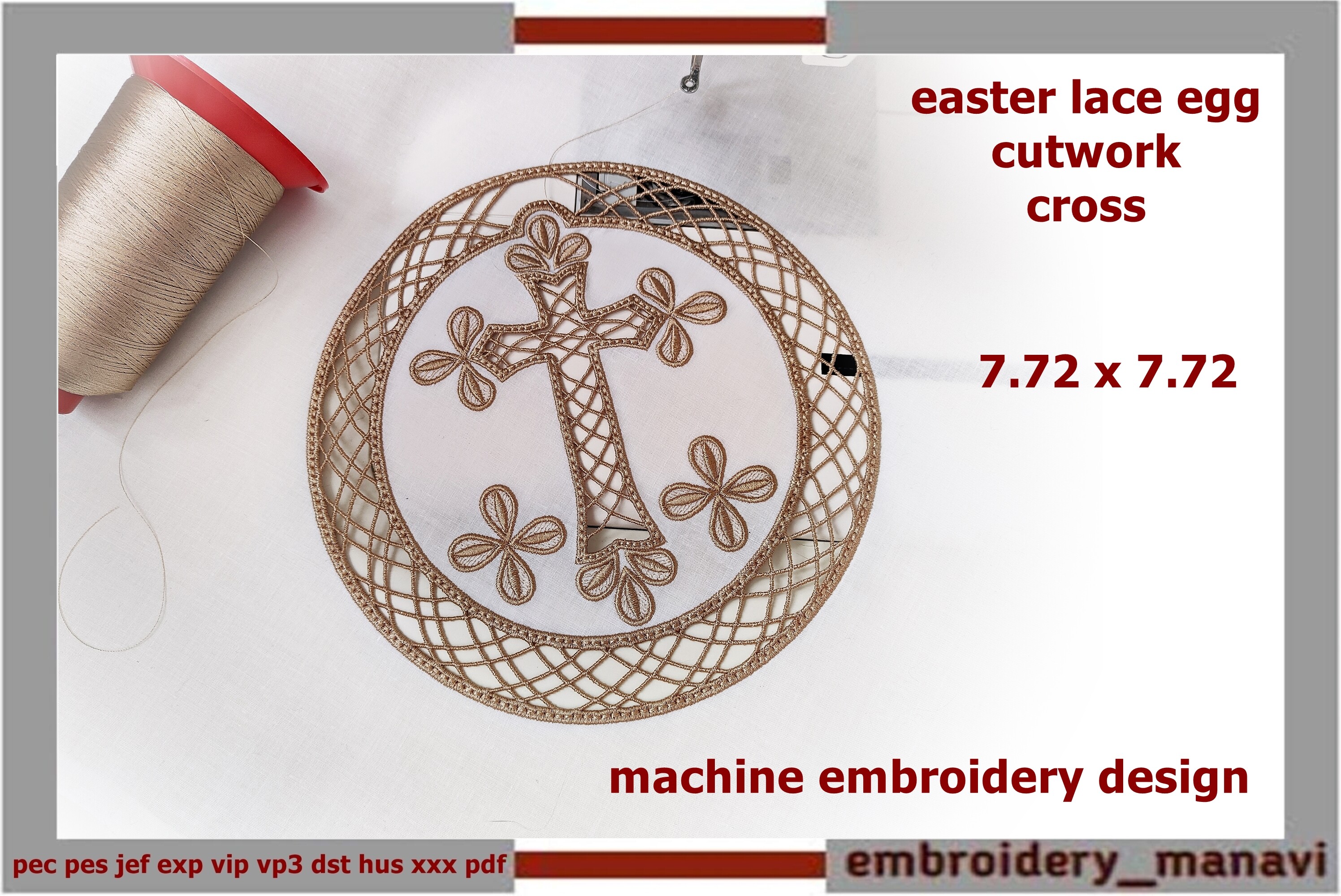 Lace Cross Cutwork