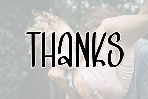 Love Father Font PNG with transparent background - Preview 4