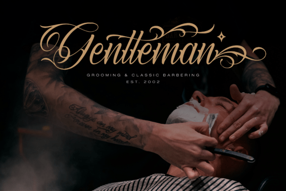 Manciety Font font preview - 4