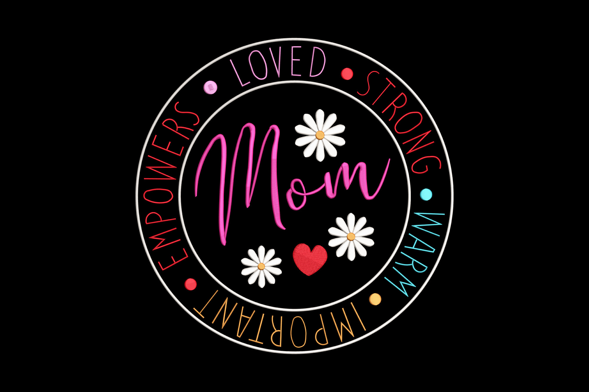 Mom Daisy Flower