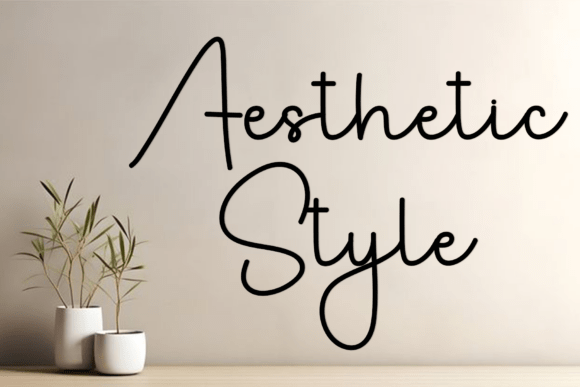 Mother Calligraphy Font PNG with transparent background - Preview 3