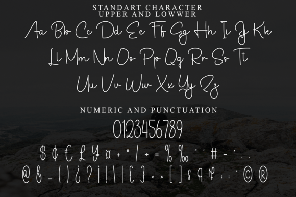 Mother Calligraphy Font PNG with transparent background - Preview 6