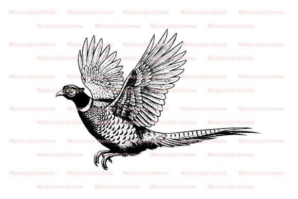 Ringneck Pheasant SVG Cut File