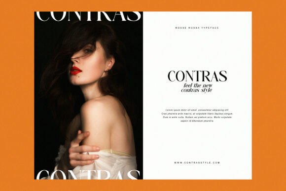 Rosse Rossa Font PNG with transparent background - Preview 3