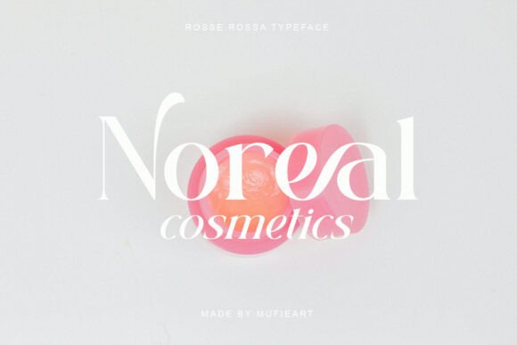 Rosse Rossa Font PNG with transparent background - Preview 6