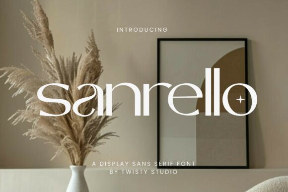 Sanrello Font preview