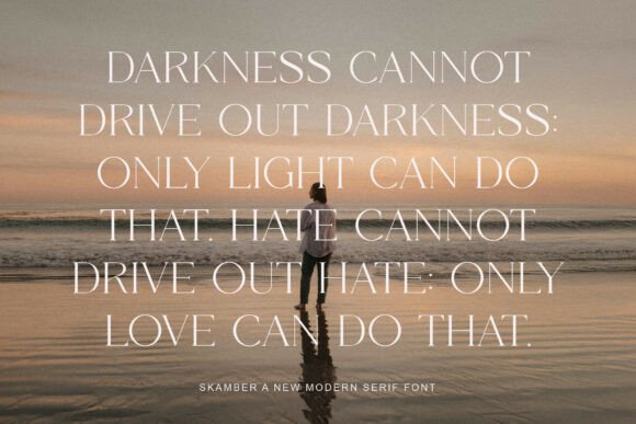 Skamber Font PNG with transparent background - Preview 2