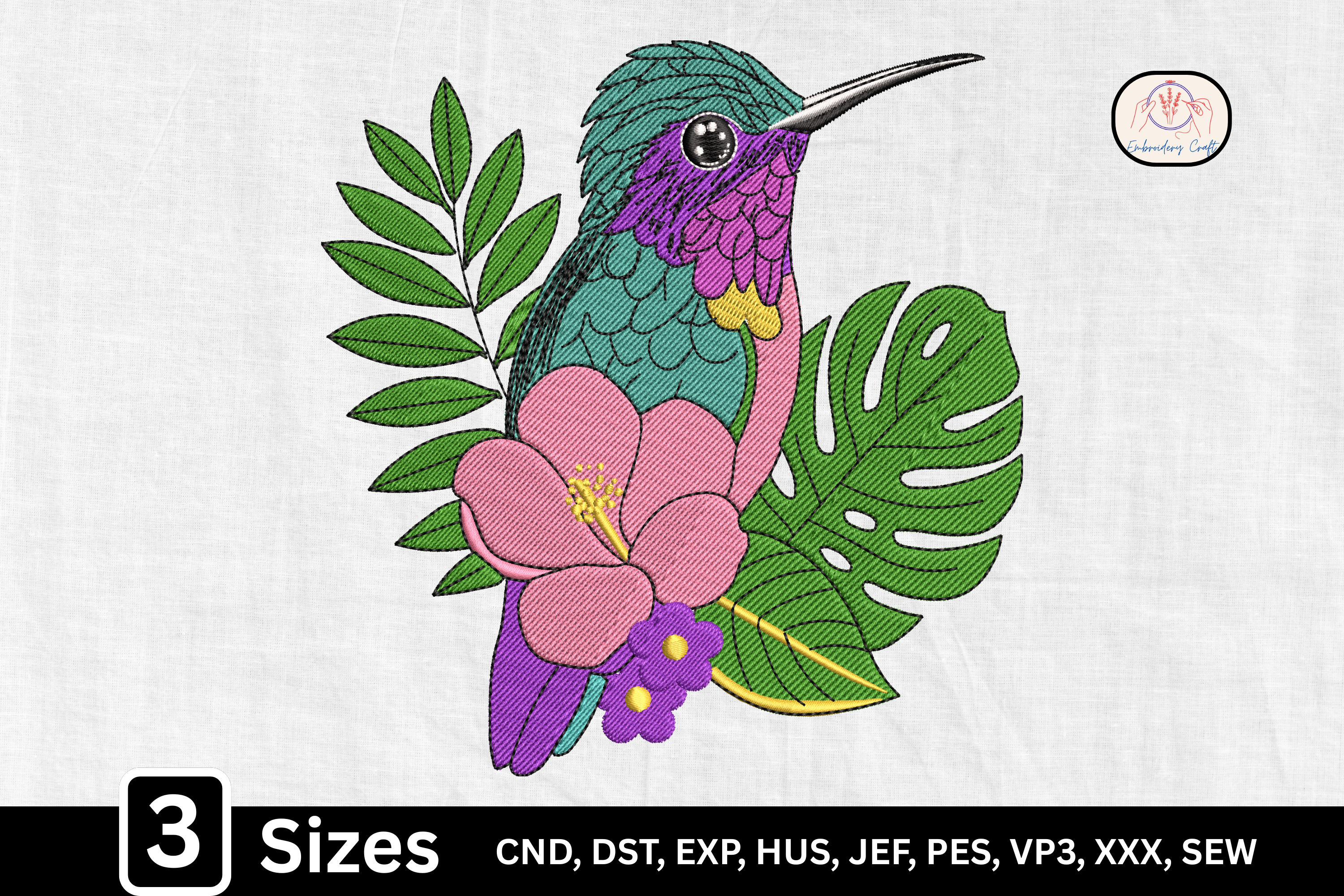 Tropical Flower Hummingbird