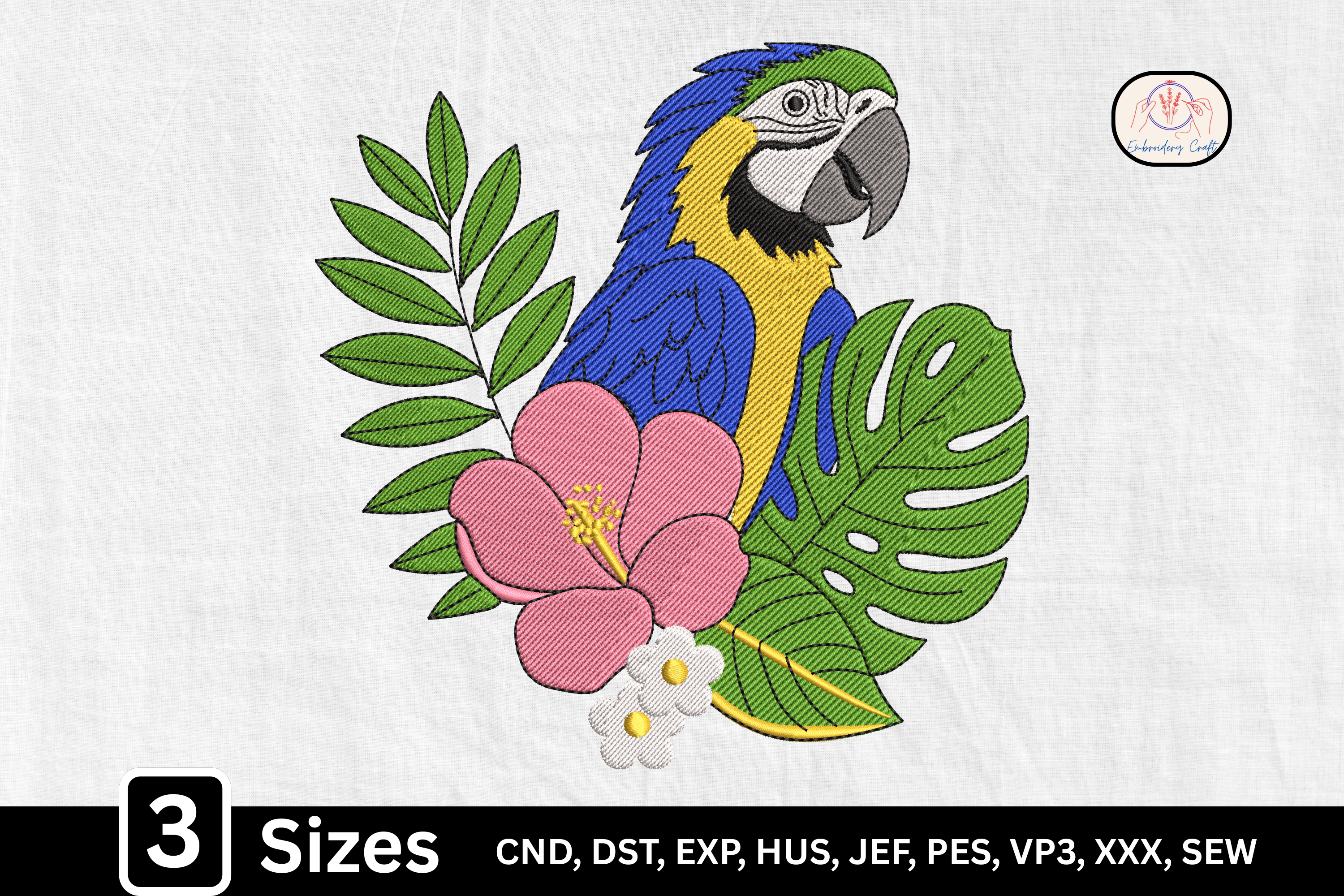 Tropical Parrot Macaw Bird
