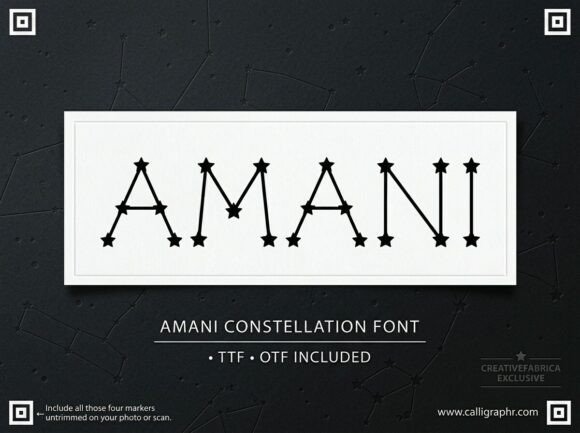 Amani Font - Preview 1