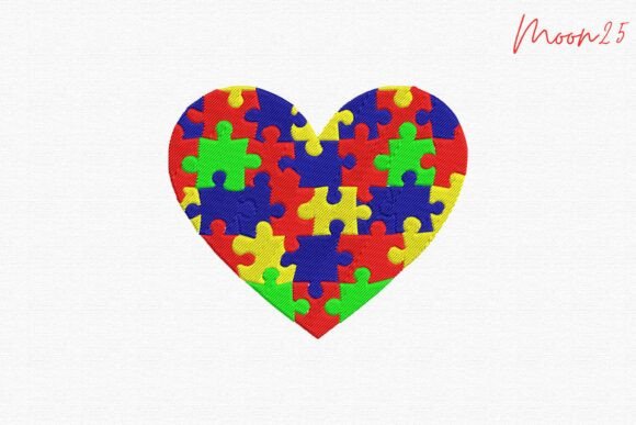 Autism Puzzle Heart