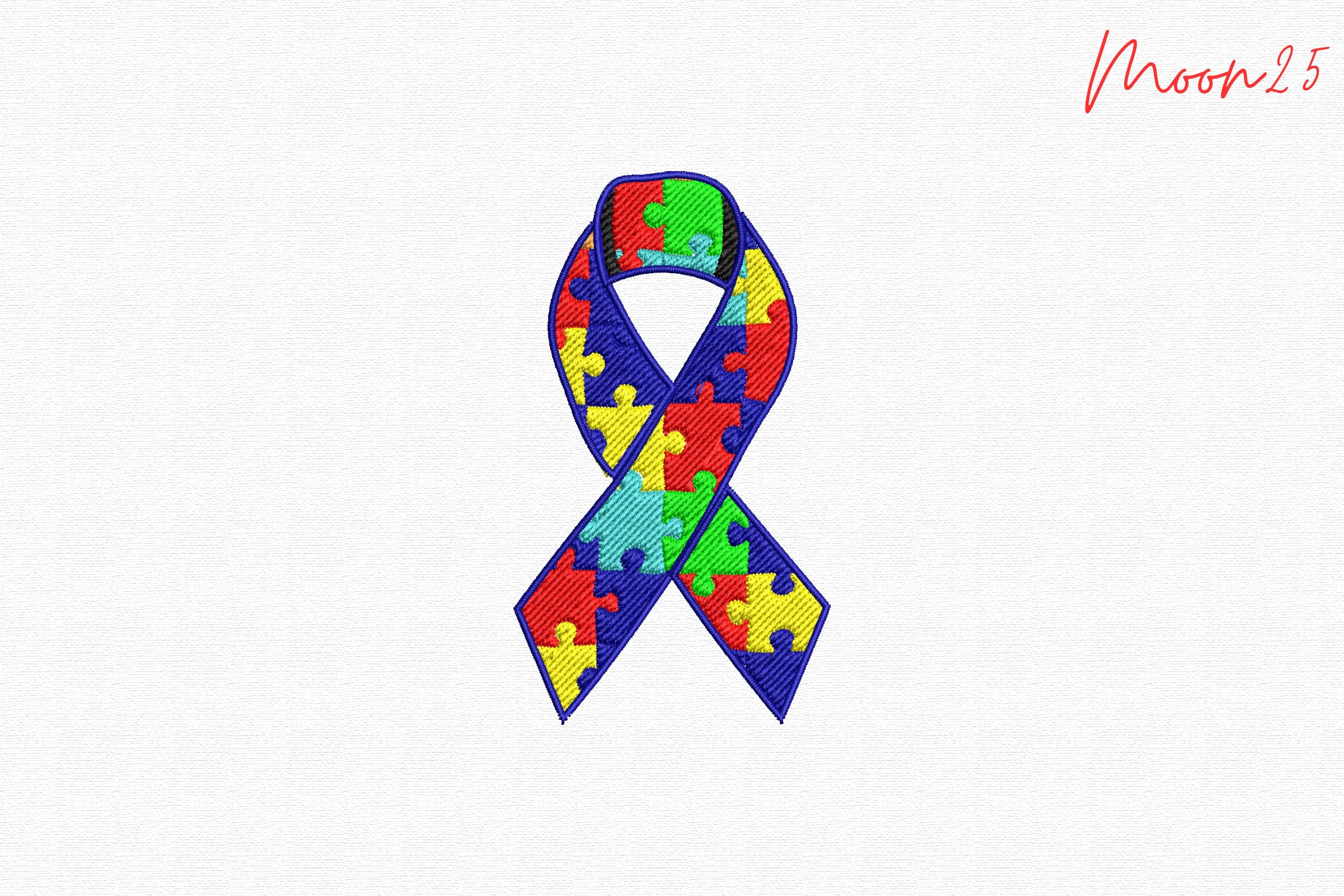 Autism Puzzle Ribbon