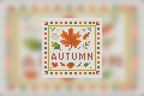 Autumn Cross Stitch Pattern PDF