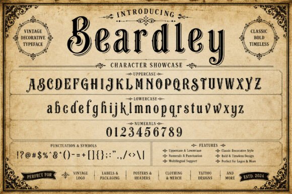 Beardley Font - Preview 2
