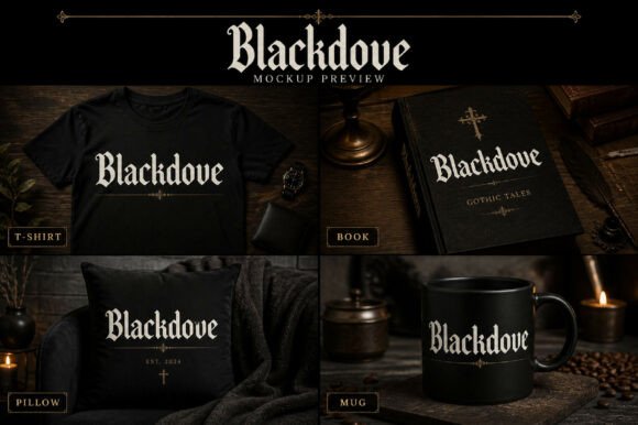 Blackdove Font - Preview 1