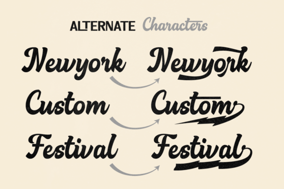 Blackroad Font - Preview 5