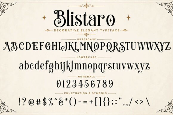 Blistaro Font - Preview 2