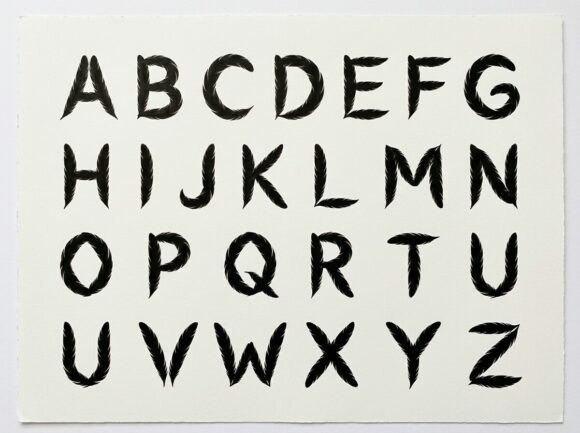Blue Font - Preview 1