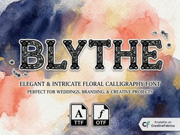 Blythe Font - Preview 2
