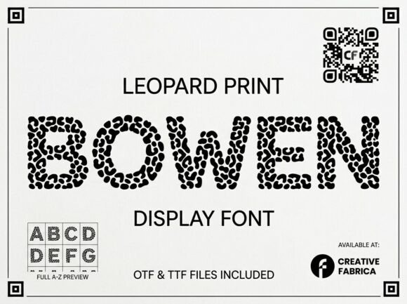 Bowen Font - Preview 1