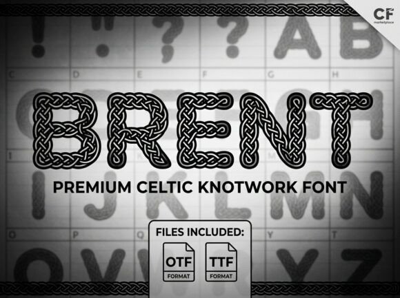 Brent Font - Preview 1
