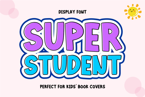Bright Academy Font PNG with transparent background - Preview 1