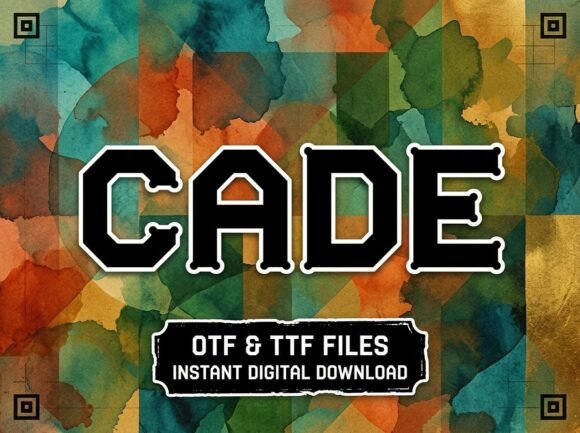 Cade Font - Preview 3