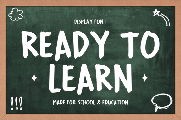 Cheerful Chalk Font - Preview 2